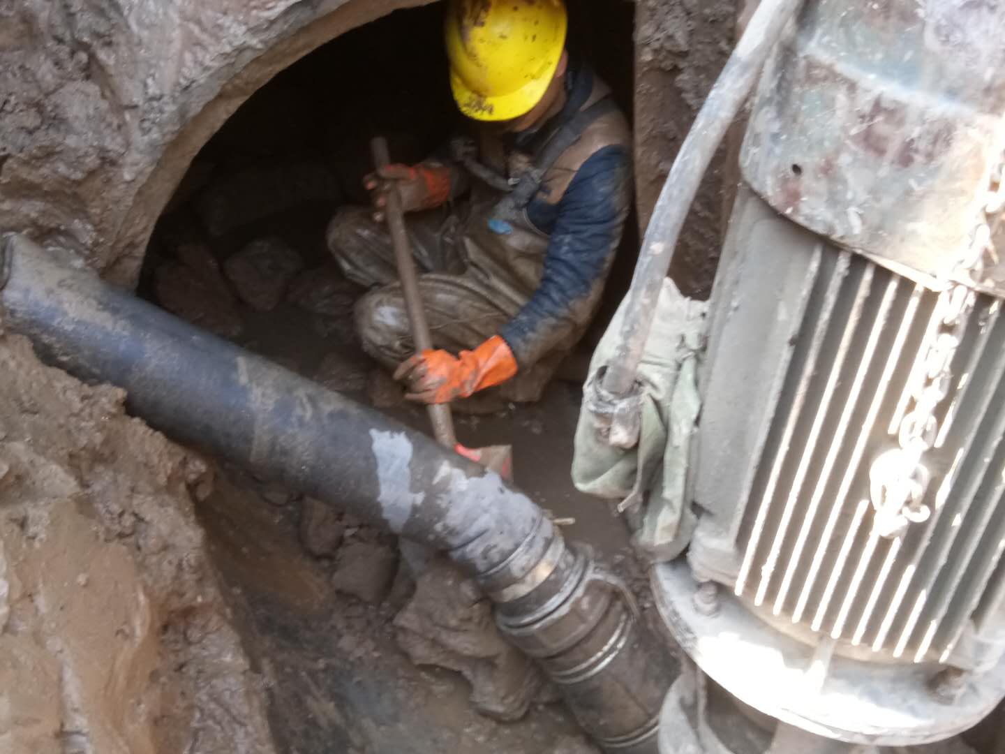 平鲁管道清淤